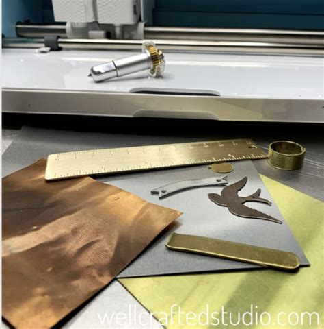 cricut sheet metal|engraving metal with Cricut maker.